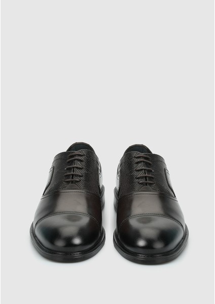 Kahve Deri Erkek Ayakkabı modelleri