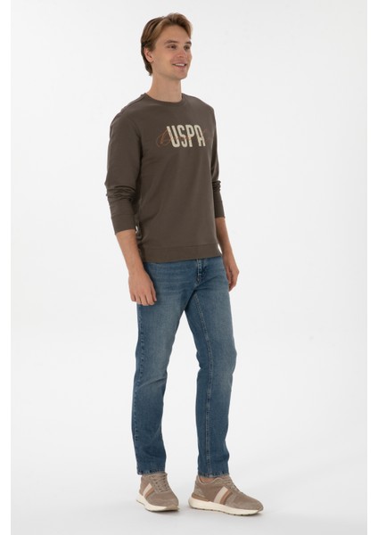 Erkek Vizon Sweatshirt 50315570-VR052 fırsatları