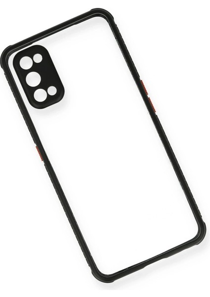 Bfs Realme 7 Pro Kılıf Miami Şeffaf Silikon - Siyah modelleri