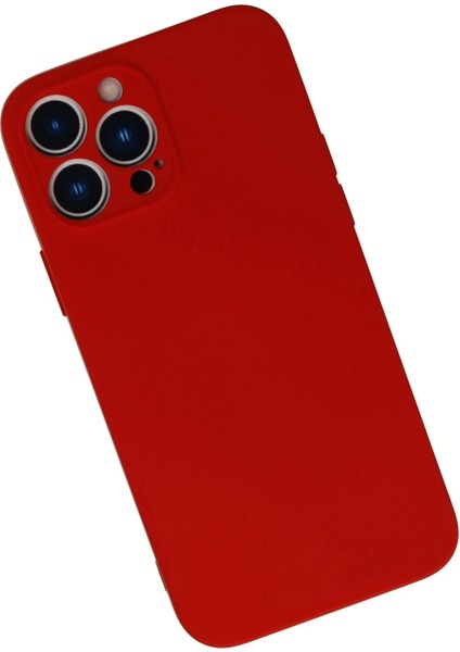 Bfs iPhone 13 Pro Kılıf Nano Içi Kadife Silikon - Kırmızı fiyatları
