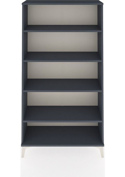 Arges Dolap 4 Raflı 88X30X163 Antrasit-Antrasit