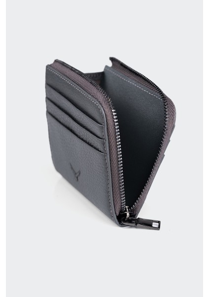 Hakiki Deri, El Yapımı, Erkek Kartlık, 6 Kart Yuvalı, 4506 Antrasit fırsatları