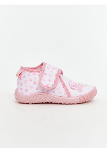 Yeni Sezon Barbie Nakışlı Kız Bebek Panduf fiyatları