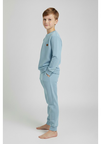 Bisiklet Yaka Erkek Çocuk Eşofman Takımı - 16004 modelleri