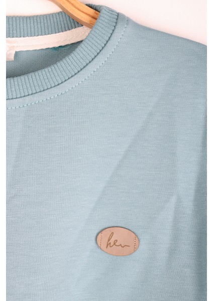 Bisiklet Yaka Erkek Çocuk Eşofman Takımı - 16004