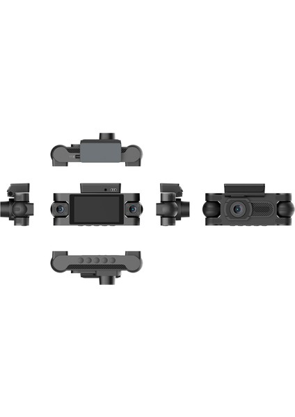 HB-6000 Yeni Premium 4K 4 Kameralı Geniş Açı Araç Kayıt Kamerası modelleri