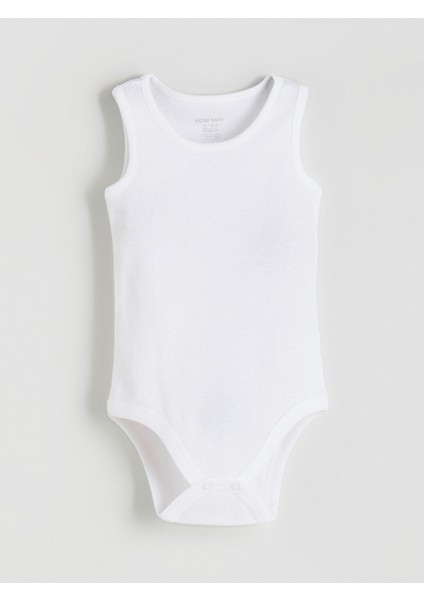 Yeni Sezon Bisiklet Yaka Kız Bebek Çıtçıtlı Bodysuit 3'lü fiyatları