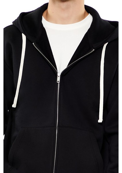 Kapüşonlu Fermuarlı Sweatshirt indirimleri