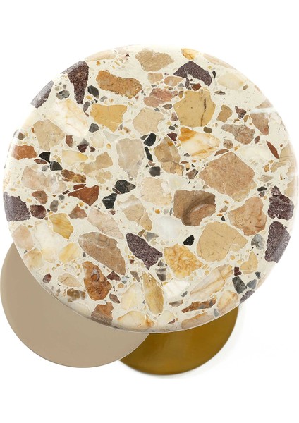 Dirhem Gün Mermer Yan Sehpa fiyatları