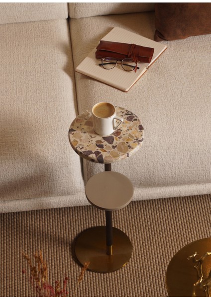 Dirhem Gün Mermer Yan Sehpa indirimleri