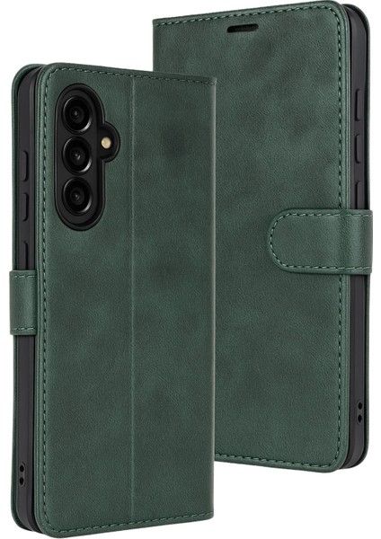 Samsung Galaxy A17 Kılıf Deri Deluxe Cüzdanlı Kapaklı Case
