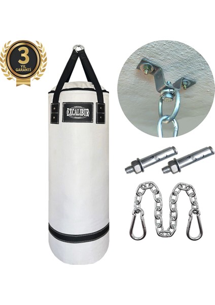 Polystar 90 x 30 cm Boks Kum Torbası Beyaz