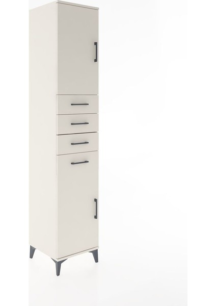 Hyperion Dolap 3 Raflı 4 Çekmeceli 2 Kapaklı 44X44X221 Aytaşı-Aytaşı fiyatları