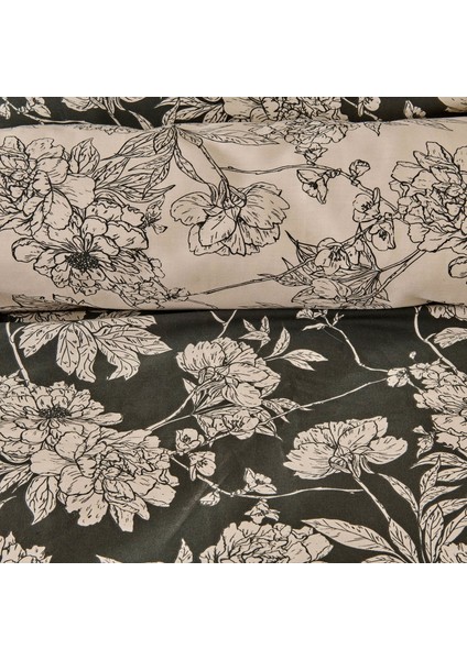 Soft Blanora Pamuk Saten Çift Kişilik Nevresim Takımı - Antrasit fiyatları