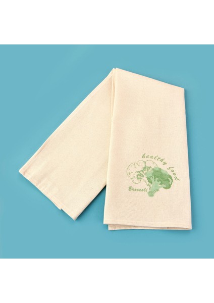 Toscana 2'li Kurulama Bezi - Ekru / Yeşil - 50X70 cm fiyatları