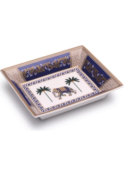 Living Porselen Dekoratif Tabak 19,5 x 15,5 cm