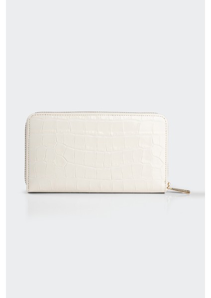 Hakiki Deri, El Yapımı, Kadın Cüzdan, Fermuarlı, 12 Kart Yuvası, 5110 Bej fırsatları