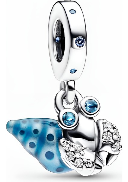 925 Ayar Gümüş Yengeç Garry Charm