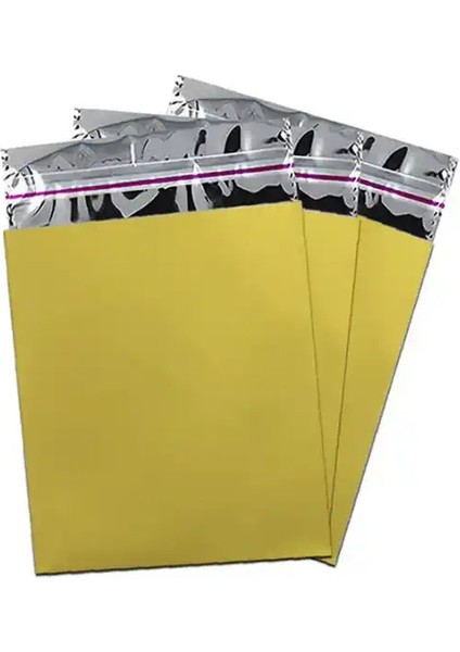 Altın Lüks Metalize Poşet 12X17