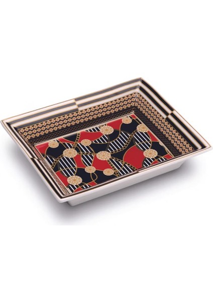Living Porselen Dekoratif Tabak 19,5 x 15,5 cm