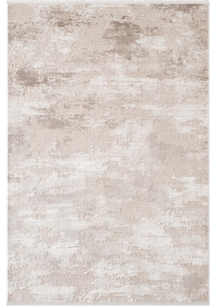 Indigo ID010K Bej Kahverengi Modern Desen Akrilik Iplik Tozuaz Pamuk Taban Salon Mutfak Halısı