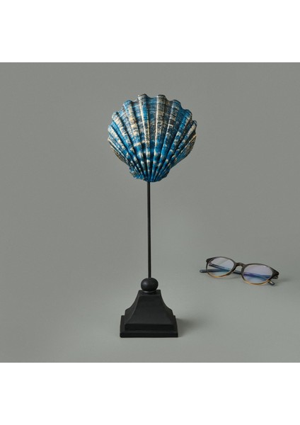 Deco Seashell Dekor - Mavi / Gold - 32 cm fiyatları