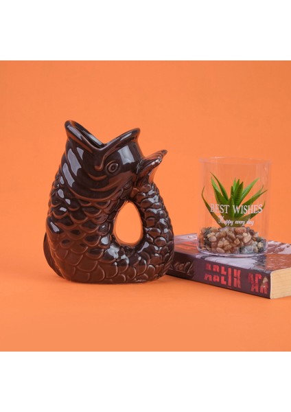 Casa Fish Vazo - Asorti - 17,5 cm fiyatları