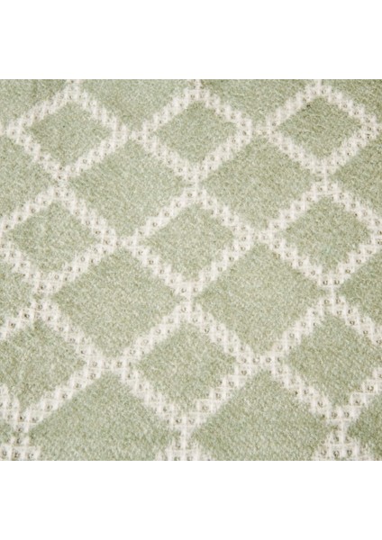 Soft Zivra Pamuklu Tek Kişilik Battaniye - Yeşil - 150X200 cm fiyatları