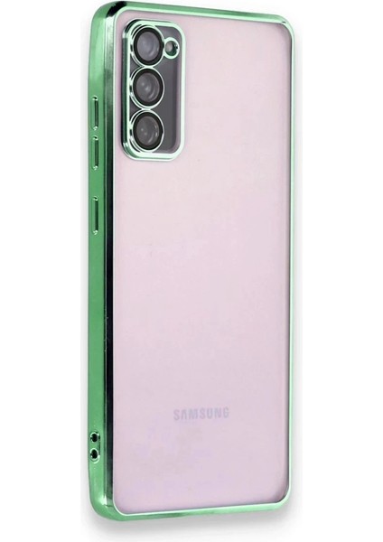 Bfs Samsung Galaxy S20 Fe Kılıf Razer Lensli Silikon - Yeşil