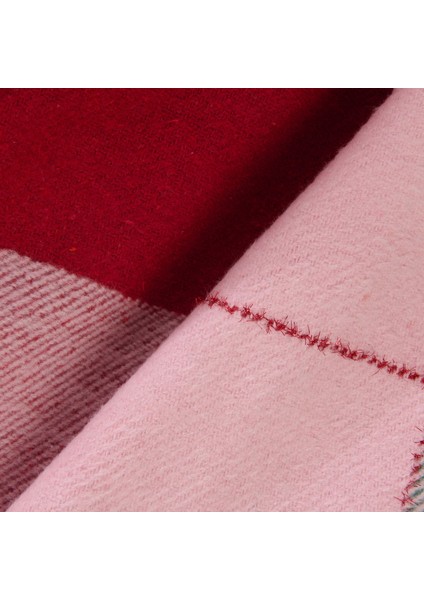 Soft Vintera Pamuklu Tv Battaniyesi - Kırmızı / Yeşil - 130X170 cm modelleri