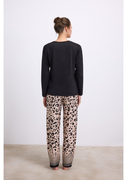 11538 Bayan Pijama Takım -Siyah - - Xl fiyatları