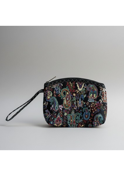 Iran Işi El Yapımı Etnik Desenli Fermuarlı Orta Boy Cüzdan modelleri