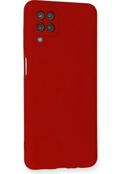 Bfs Samsung Galaxy A12 Kılıf Nano Içi Kadife Silikon - Kırmızı fiyatları