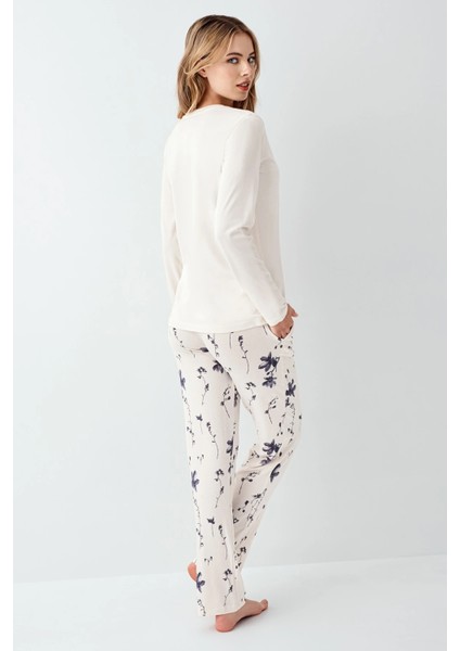 Arnetta 3411-S Kadın Uzun Kol Pijama Takım modelleri