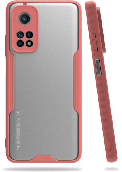 Bfs Xiaomi Mi 10T Pro Kılıf Platin Silikon - Pembe