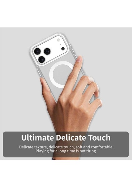 iPhone 17 Pro Max Magsafe Uyumlu Şeffaf Kılıf – Kamera Koruyuculu, Darbe Emici, Premium Kapak fiyatları