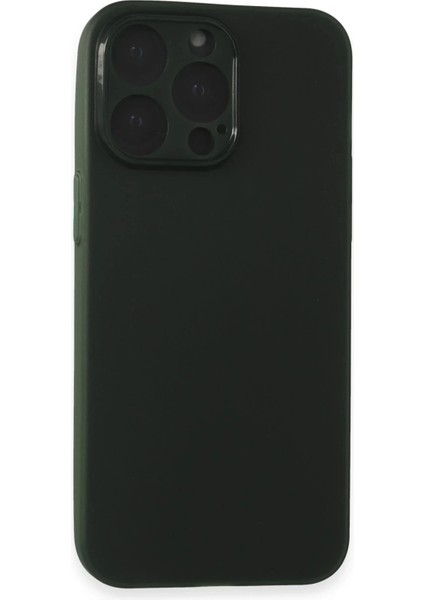 Bfs iPhone 15 Pro Kılıf Puma Silikon - Yeşil