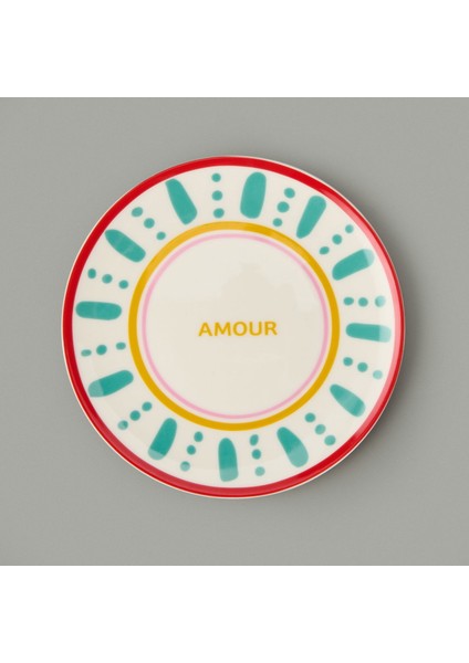 Kitchen Amour Pasta Tabağı - Renkli - 19 cm modelleri