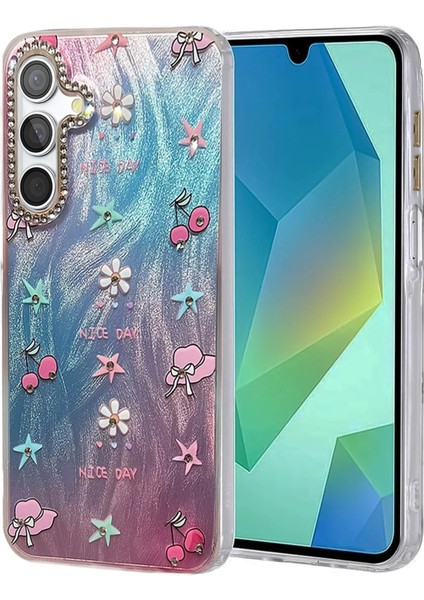 Bfs Samsung Galaxy A14 4g Kılıf Blade Aynalı Desenli Kapak - Desen 4