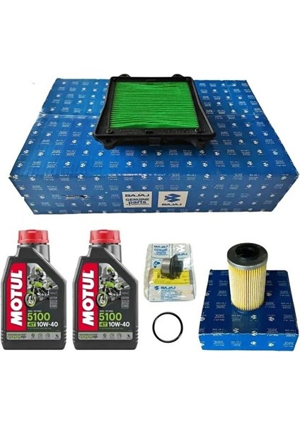 Bakım Seti Dominar 400 -D250 Pulsar Ns 200 -Rs 200 2014-2025 Uyumlu Supermoto