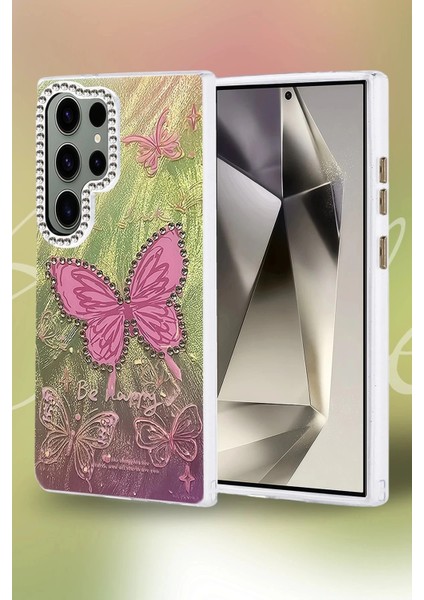 Bfs Samsung Galaxy S23 Ultra Kılıf Blade Aynalı Desenli Kapak - Desen 6 fiyatları