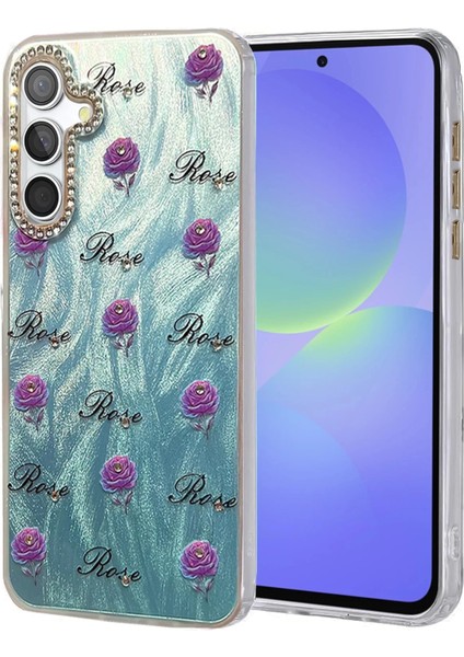 Bfs Samsung Galaxy A36 Kılıf Blade Aynalı Desenli Kapak - Desen 9