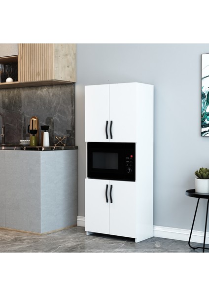 150 cm Mikrodalga – Fırın Dolabı | Çok Amaçlı Mutfak Dolabı | Fonksiyonel Saklama Dolabı