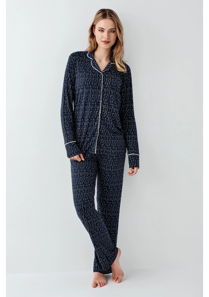 Arnetta 3430-S Kadın Gömlek Yaka Pijama Takımı fiyatları