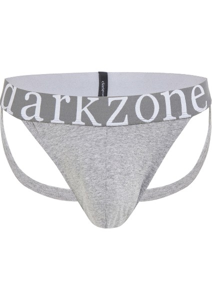 Fantezi Arkası Açık Gri Erkek Jockstrap