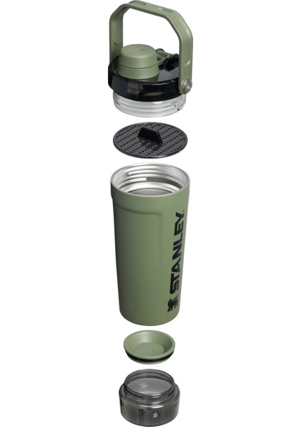 The Activate Shaker Bottle 20 Oz | 591 ml Sporcu Shaker Termos - Dried Pine modelleri