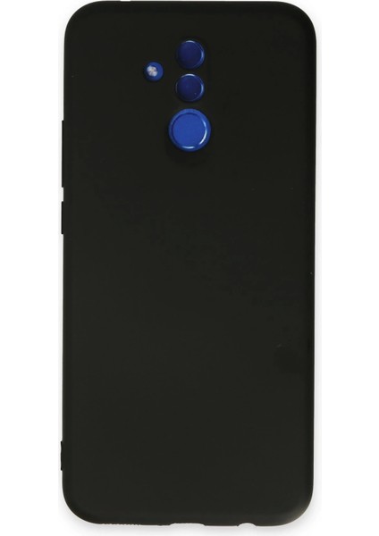 Bfs Huawei Mate 20 Lite Kılıf Nano Içi Kadife Silikon - Siyah