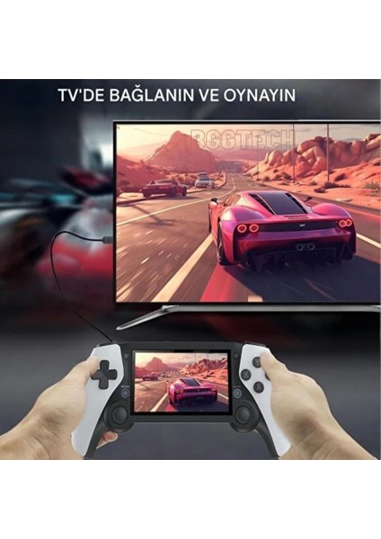 M25 Retro El Konsolu 4.3" Dokunmatik, 64GB, 10000+ Oyun, 3000MAH Batarya fırsatları