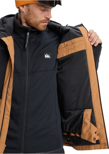 Dawson Erkek Siyah Snowboard Ceketi fırsatları