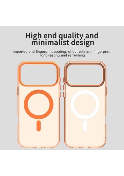 iPhone 17 Pro Max Magsafe Uyumlu Şeffaf Kılıf – Kamera Koruyuculu, Darbe Emici, Premium Kapak modelleri